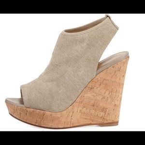 COPY - Stuart Weitzman Glover cork wedge